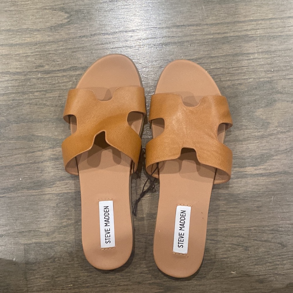 Steve Madden Women's Roceen Slip On Slide Sandals